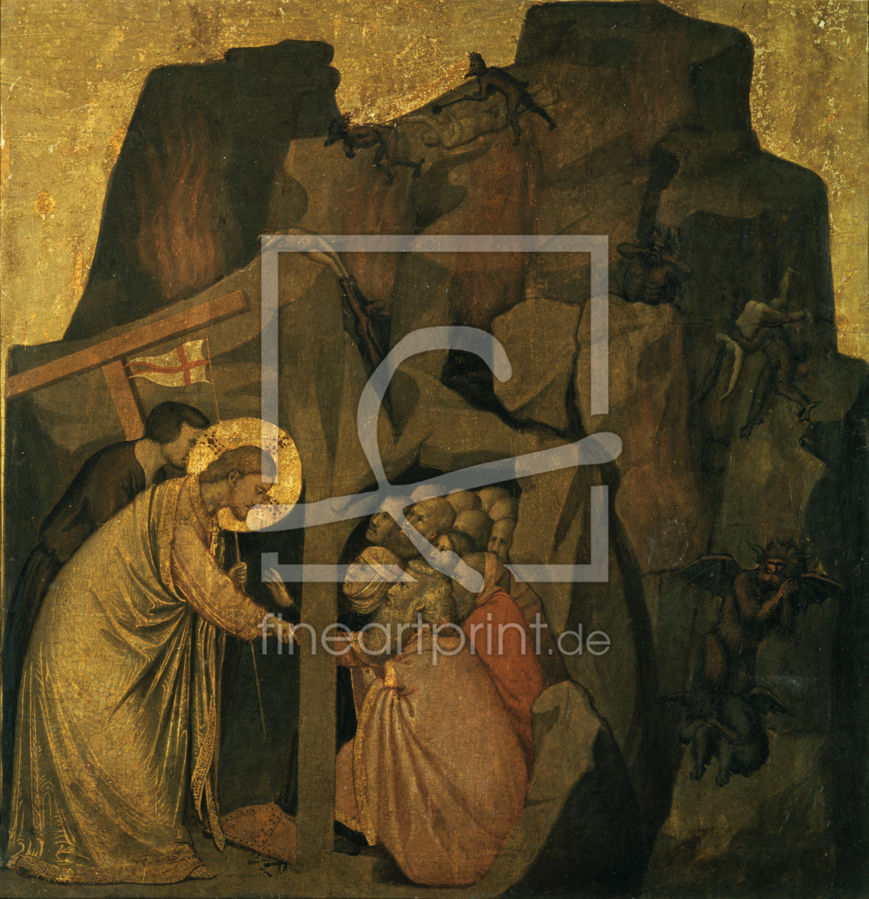 Bild-Nr.: 30001080 Christus in Limbo / Giotto / c.1306 erstellt von Giotto di Bondone