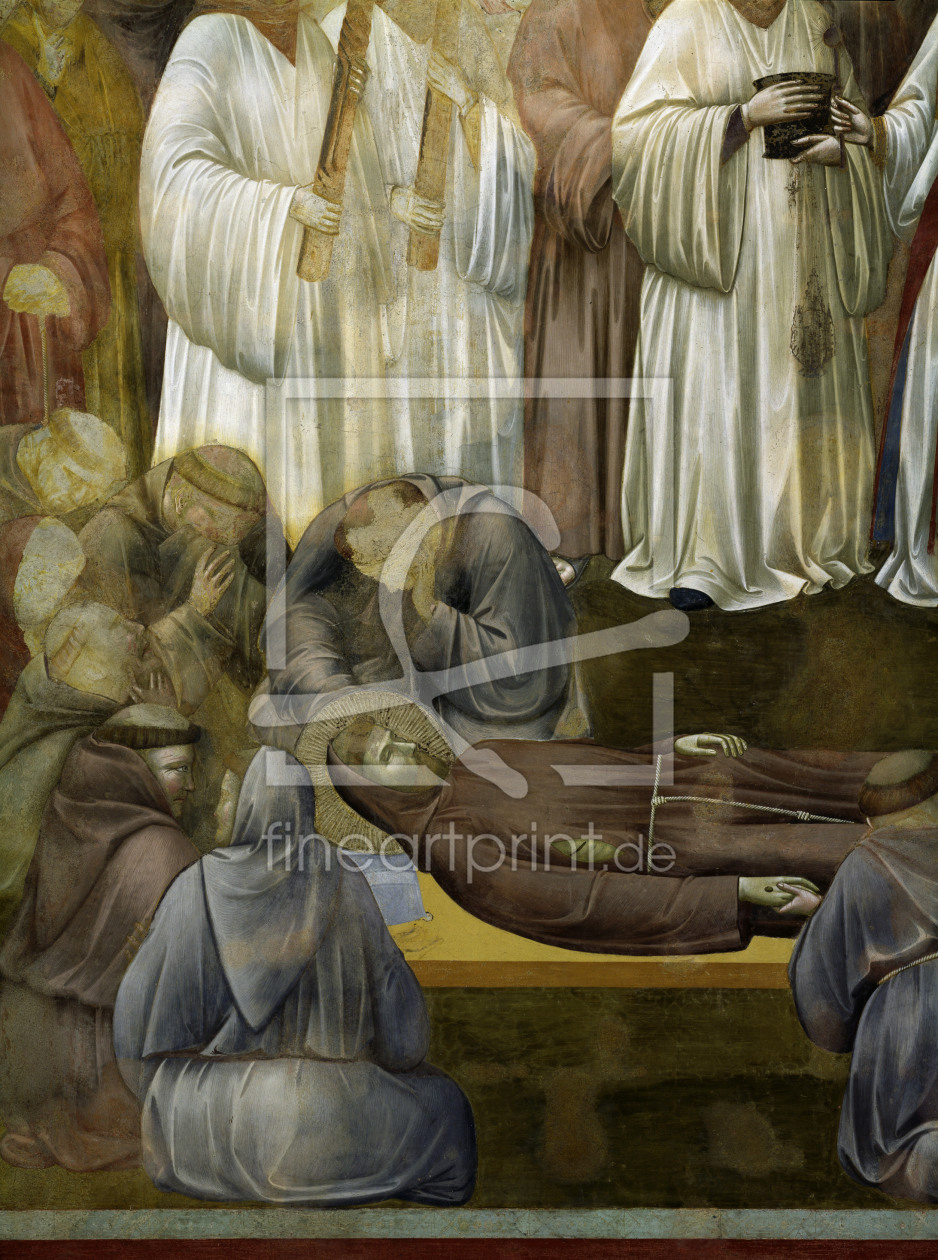 Bild-Nr.: 30001090 Giotto / Death of St. Francis erstellt von Giotto di Bondone