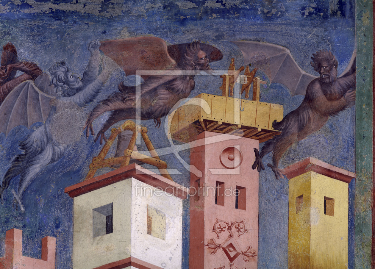 Bild-Nr.: 30001096 Giotto / Demons / Fresco / c.1295/1300 erstellt von Giotto di Bondone