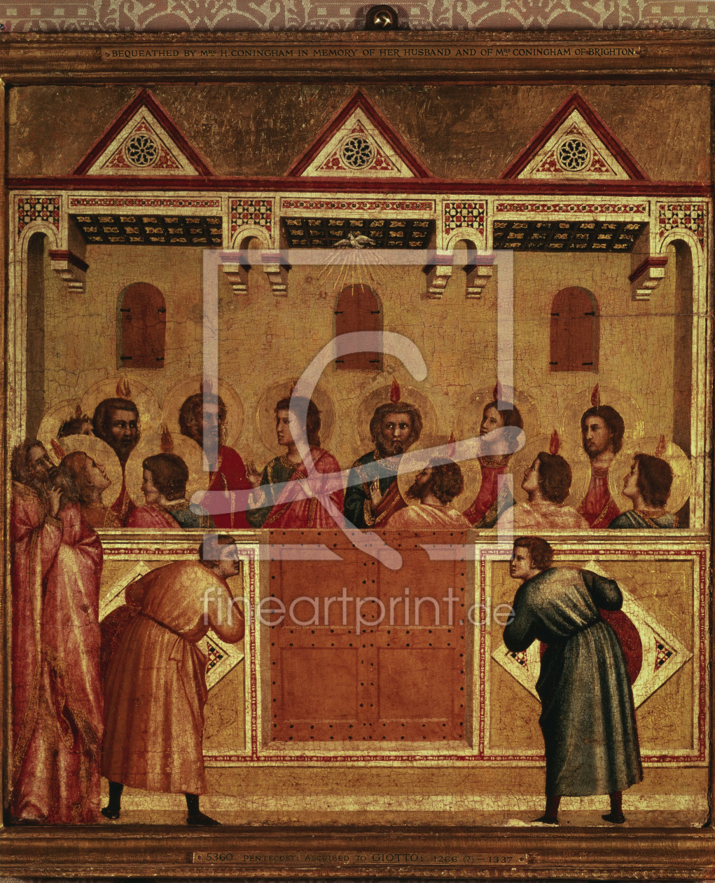 Bild-Nr.: 30001100 Outpouring of the Holy Spirit / Giotto erstellt von Giotto di Bondone