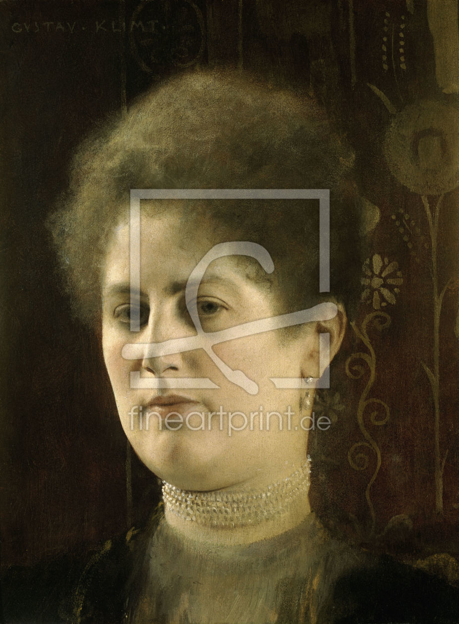 Bild-Nr.: 30001250 Gustav Klimt / Female portrait / 1894 erstellt von Klimt, Gustav
