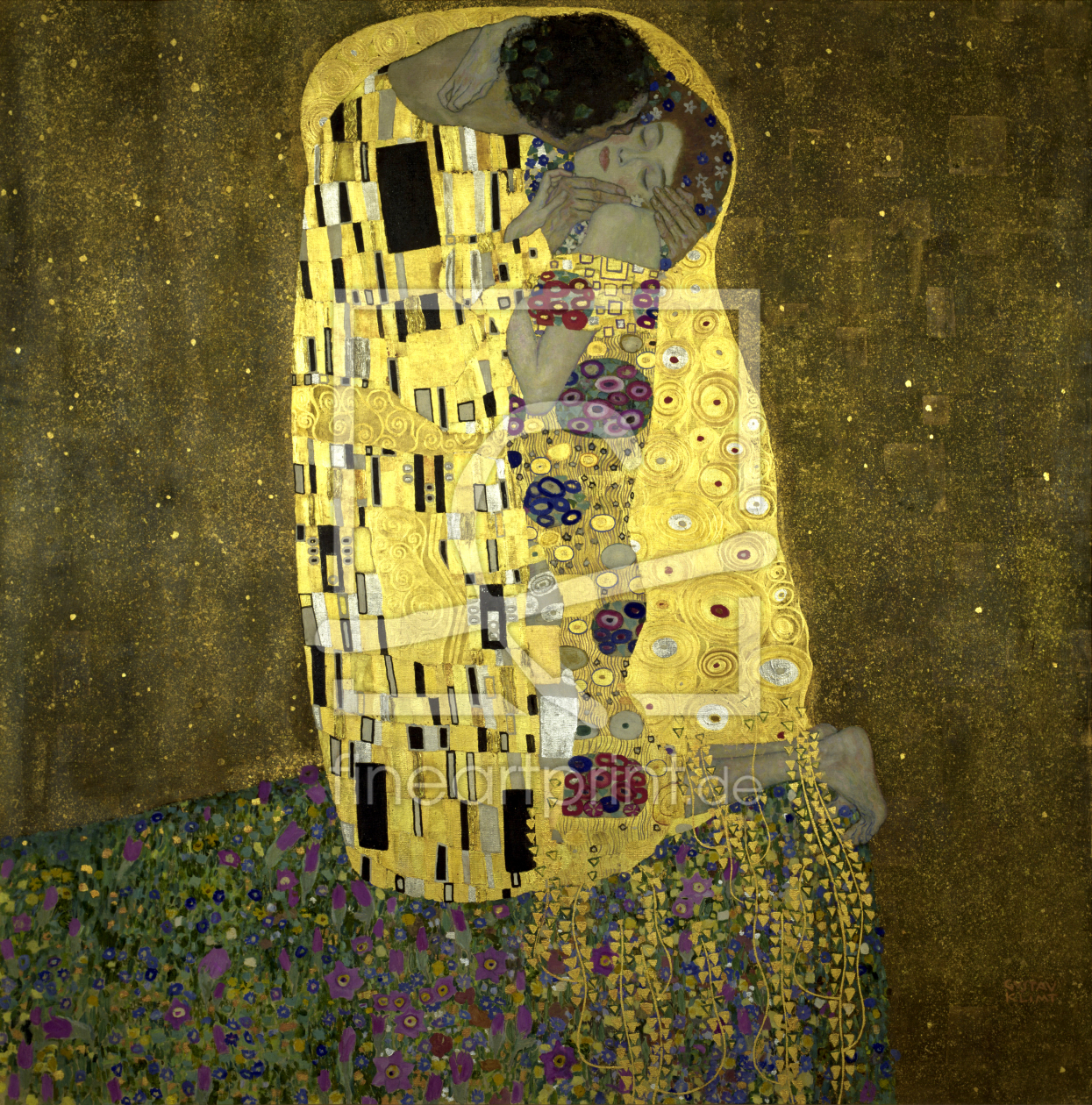 Bild-Nr.: 30001264 Klimt / The Kiss / 1908 erstellt von Klimt, Gustav