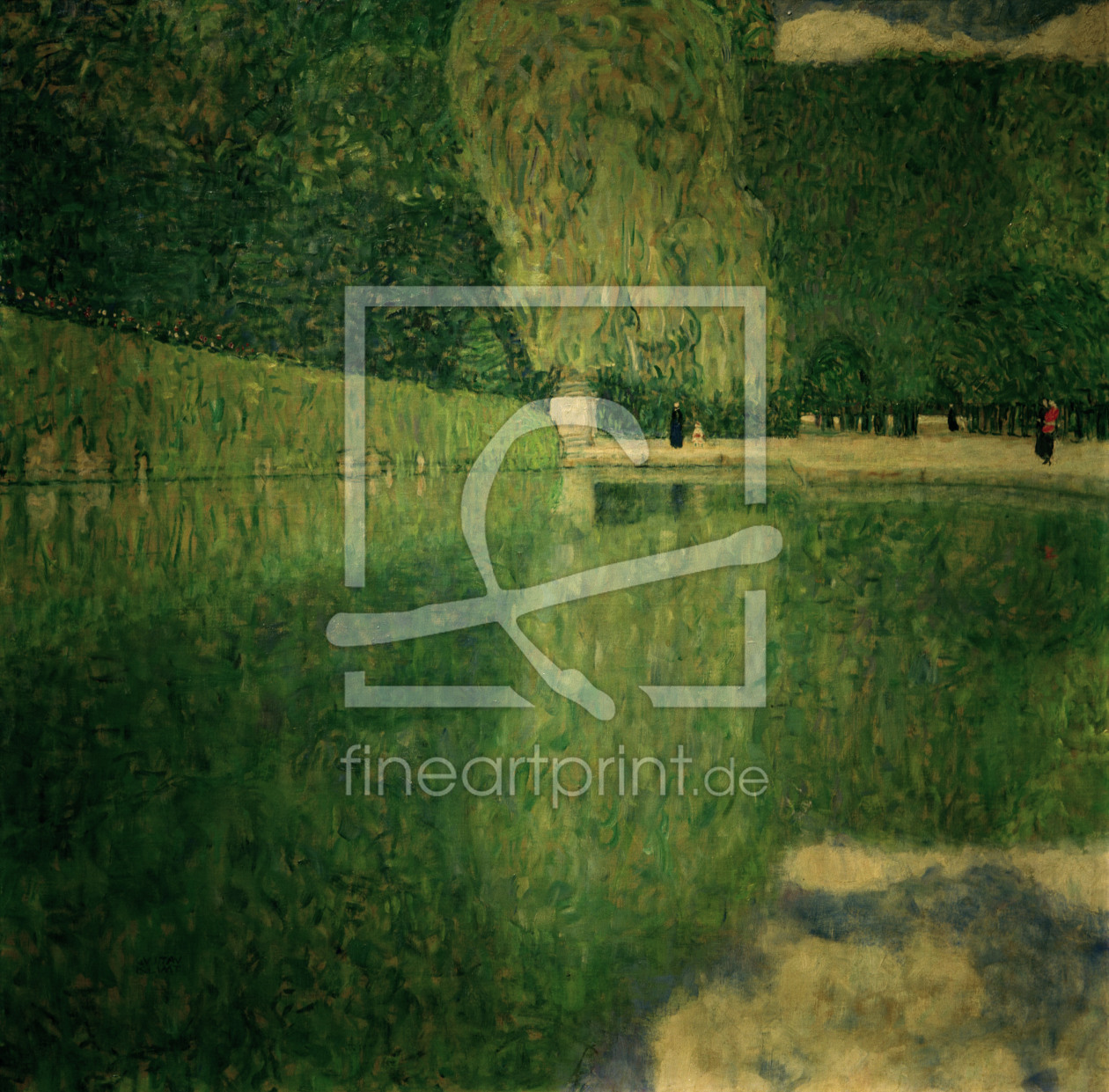 Bild-Nr.: 30001280 Gustav Klimt, Schönbrunner Park erstellt von Klimt, Gustav