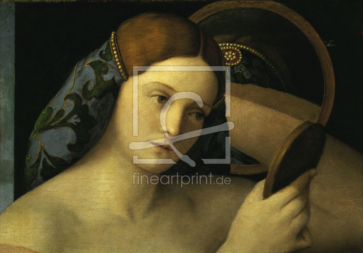 Bild-Nr.: 30001286 Giov.Bellini, Young woman at her toilet erstellt von Bellini, Giovanni