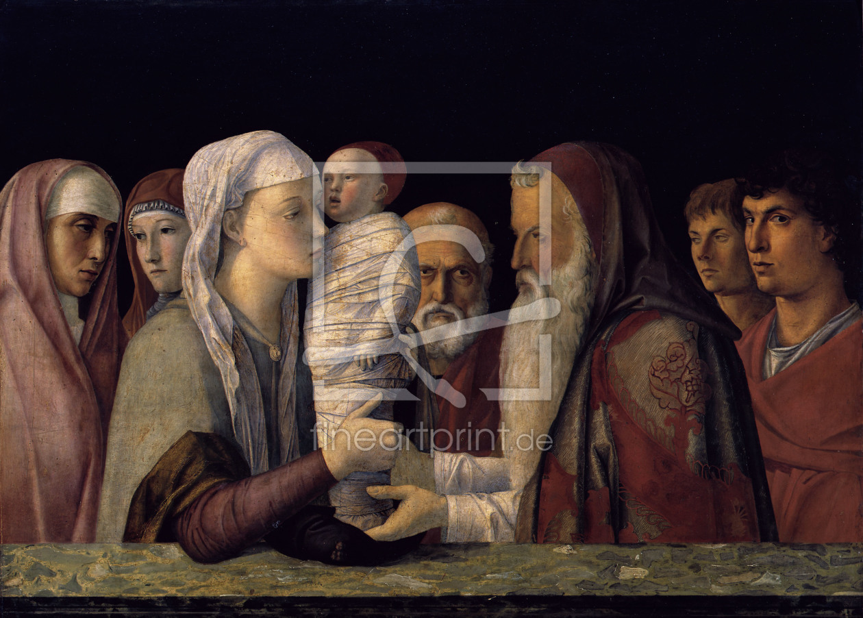 Bild-Nr.: 30001310 Bellini / Presentat.in the Temple / Ptg. erstellt von Bellini, Giovanni