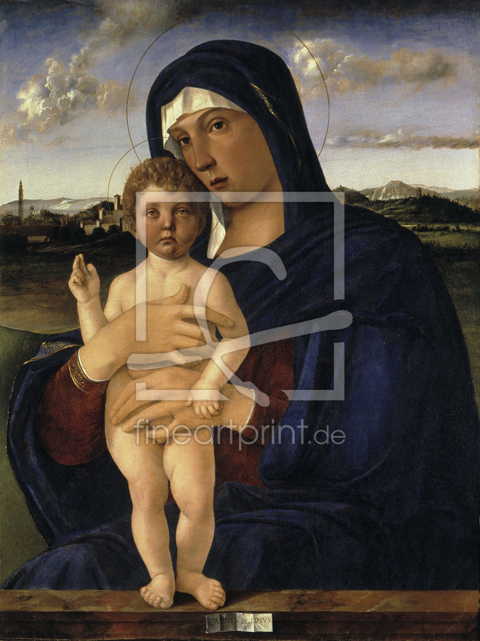 Bild-Nr.: 30001350 Mary and Child / Bellini / c.1475/80 erstellt von Bellini, Giovanni