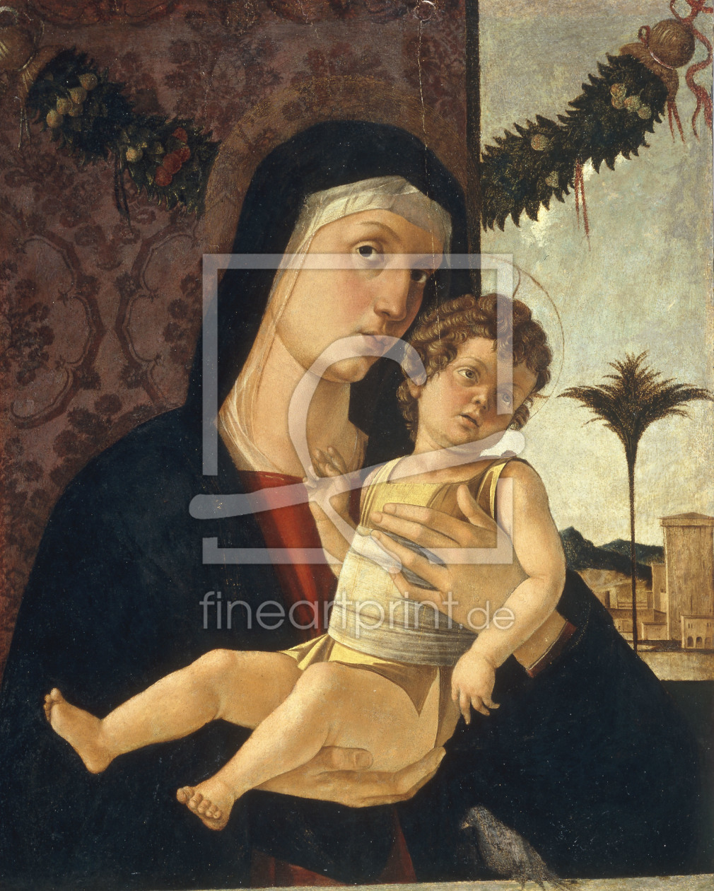 Bild-Nr.: 30001354 Bellini or Bastiani / Mary w.Child /Ptg. erstellt von Bellini, Giovanni