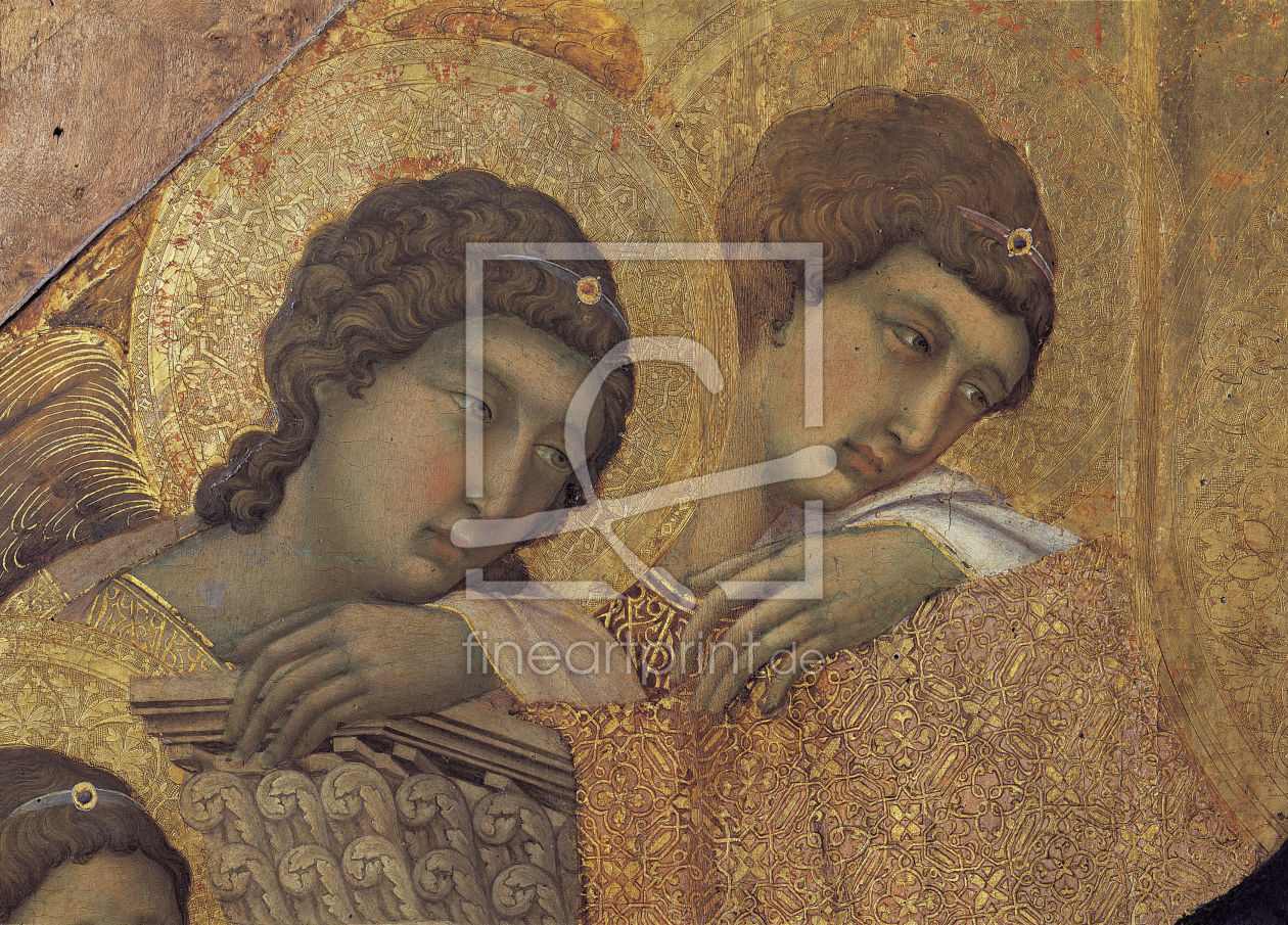 Bild-Nr.: 30001390 Duccio / MaestÃ , Angels / Paint./ 1308 erstellt von Duccio (di Buoninsegna)