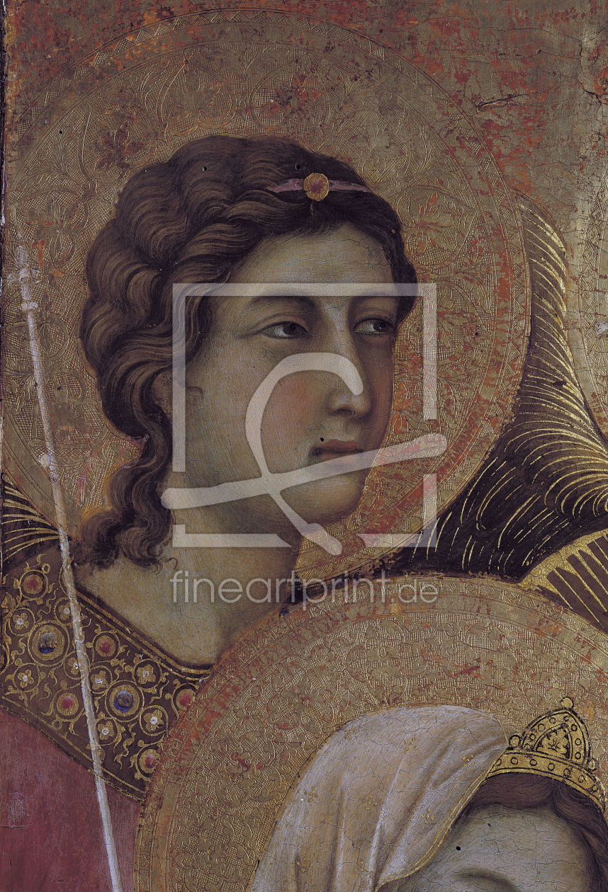Bild-Nr.: 30001398 Duccio, MaestÃ , angel / 1308/11 erstellt von Duccio (di Buoninsegna)