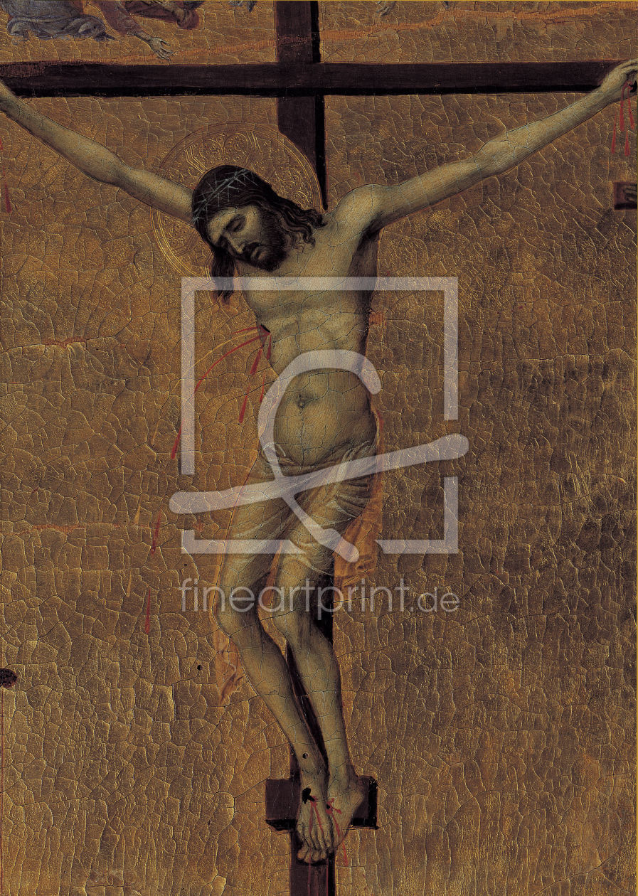 Bild-Nr.: 30001436 Duccio /Crucifixion of Christ; Christ erstellt von Duccio (di Buoninsegna)