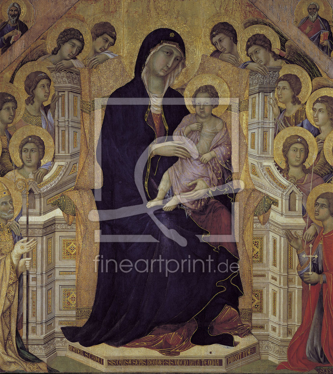 Bild-Nr.: 30001442 Duccio / Maestà, Detail / Painting erstellt von Duccio (di Buoninsegna)