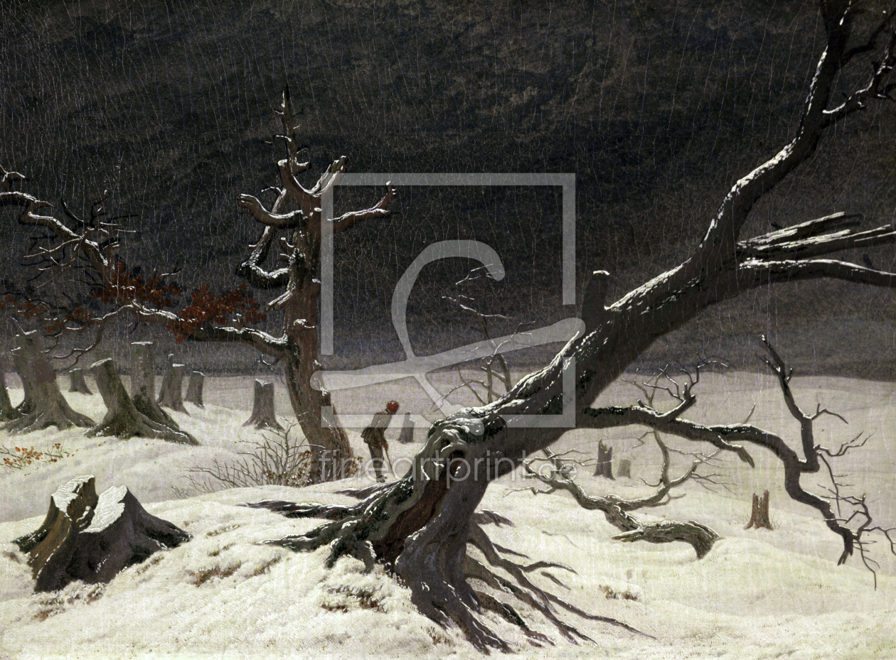 Bild-Nr.: 30001612 C.D.Friedrich, Winter Landscape 1811 erstellt von Feuerbach, Anselm