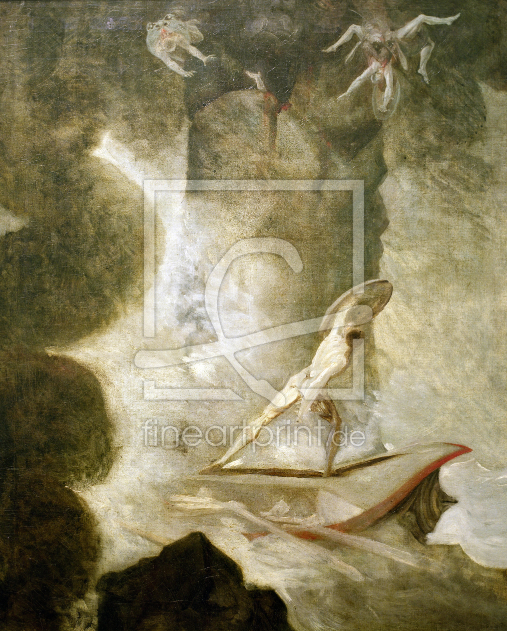 Bild-Nr.: 30001640 J.H.Füssli, Odysseus, Scylla, Charbybdis erstellt von Füssli, Johann Heinrich d.J.
