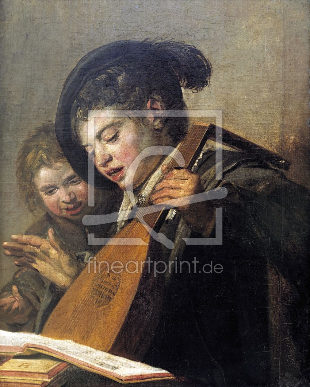 Bild-Nr.: 30001686 F.Hals / Singing Boys / Ptg./ c.1623/25 erstellt von Hals, Frans