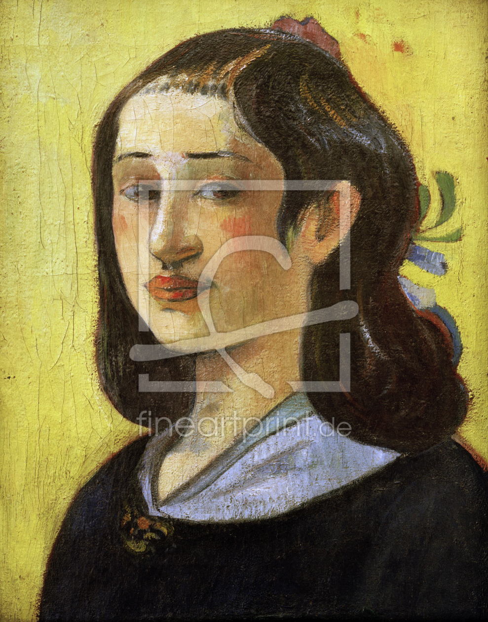Bild-Nr.: 30001720 Gauguin/ Portrait of Aline Gauguin/ 1890 erstellt von Gauguin, Paul