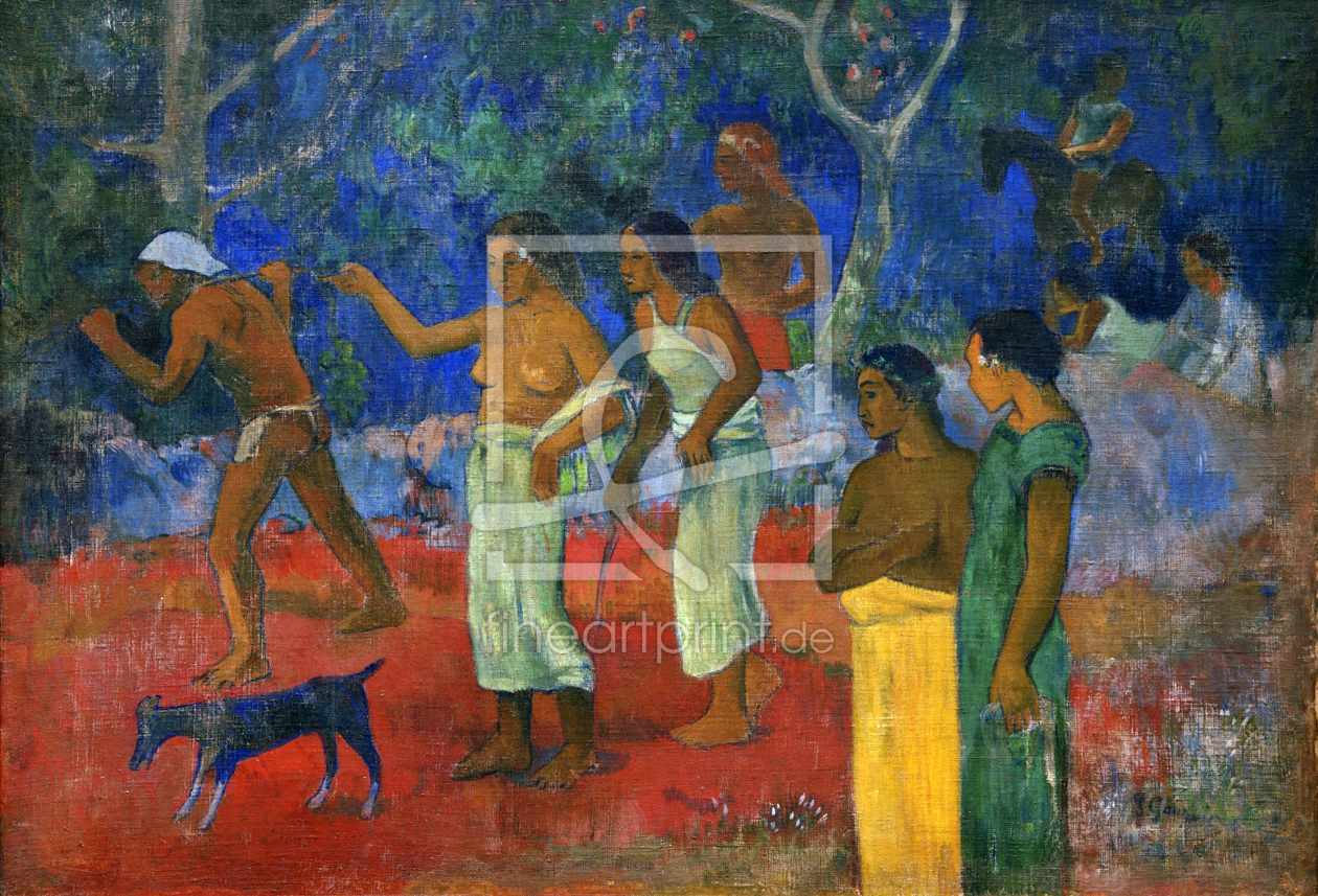 Bild-Nr.: 30001836 P.Gauguin /Scenes of Tahitian Life/ 1896 erstellt von Gauguin, Paul