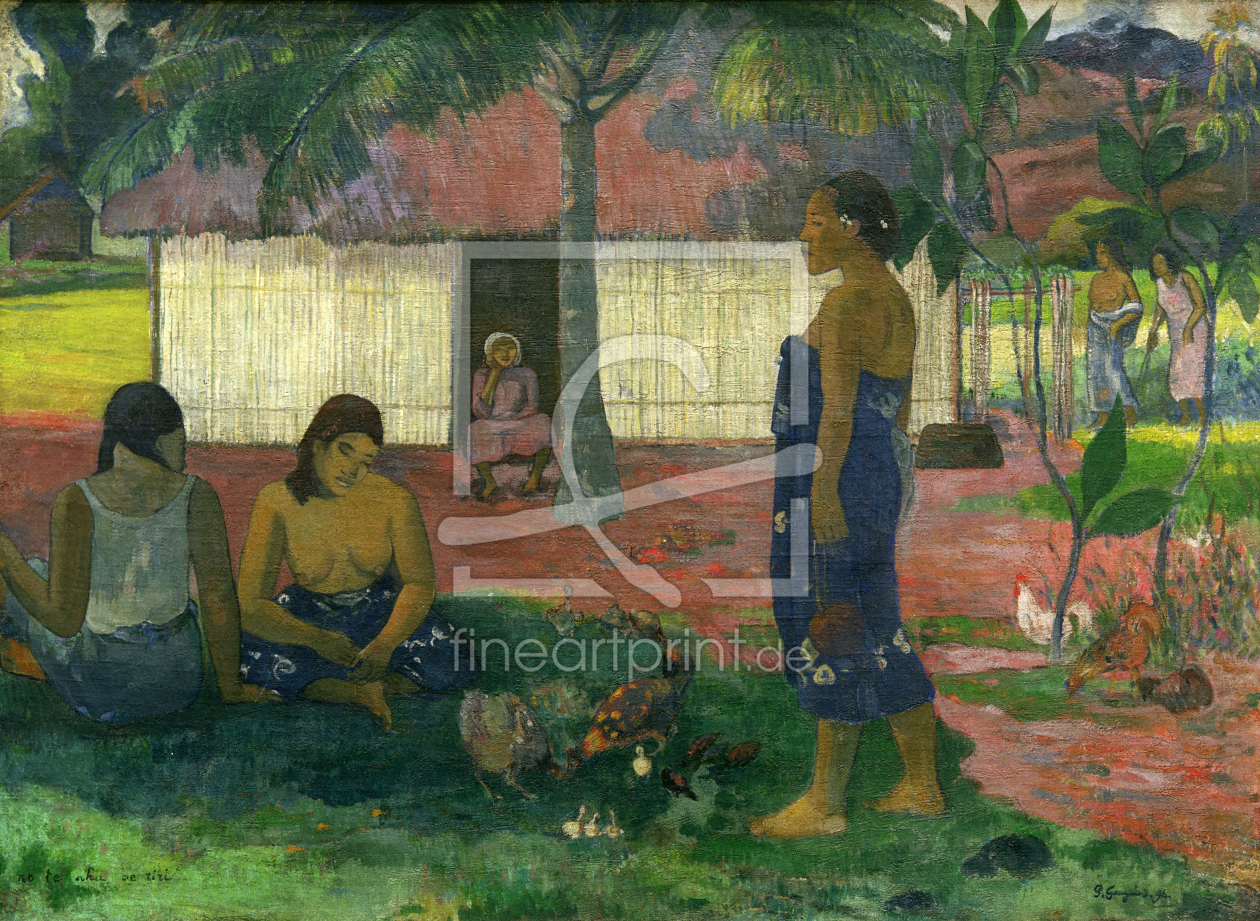 Bild-Nr.: 30001838 P.Gauguin, Warum bist du Ã¤rgerlich erstellt von Gauguin, Paul