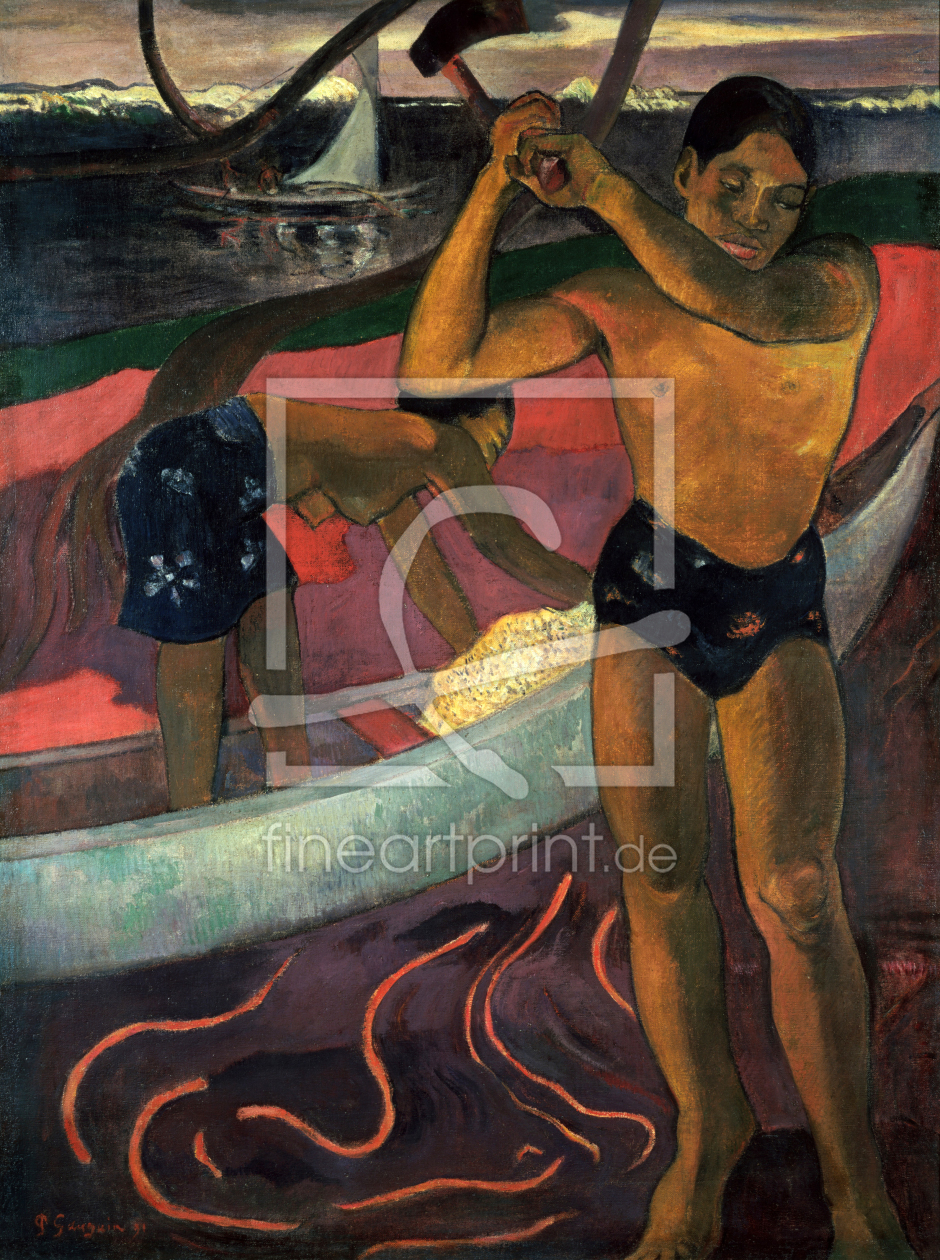 Bild-Nr.: 30001876 Gauguin, The Woodcutter from Pia erstellt von Gauguin, Paul
