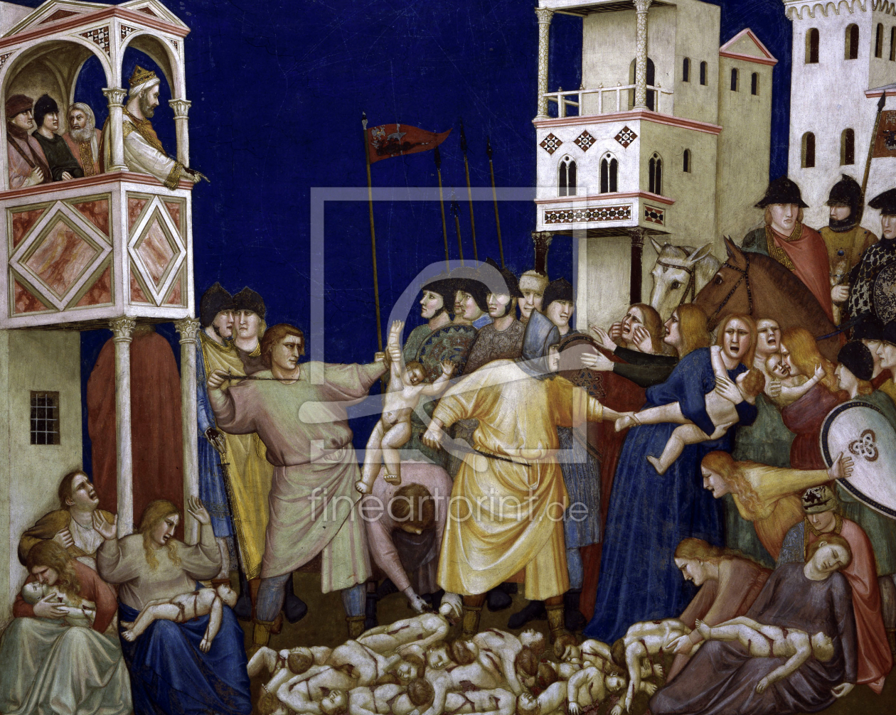 Bild-Nr.: 30001894 Giotto / Massacre of Innocents / Assisi erstellt von Giotto di Bondone