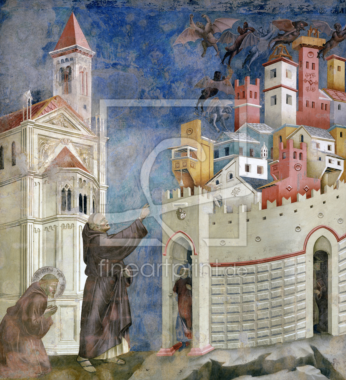Bild-Nr.: 30001916 Giotto / St. Francis and the demons erstellt von Giotto di Bondone