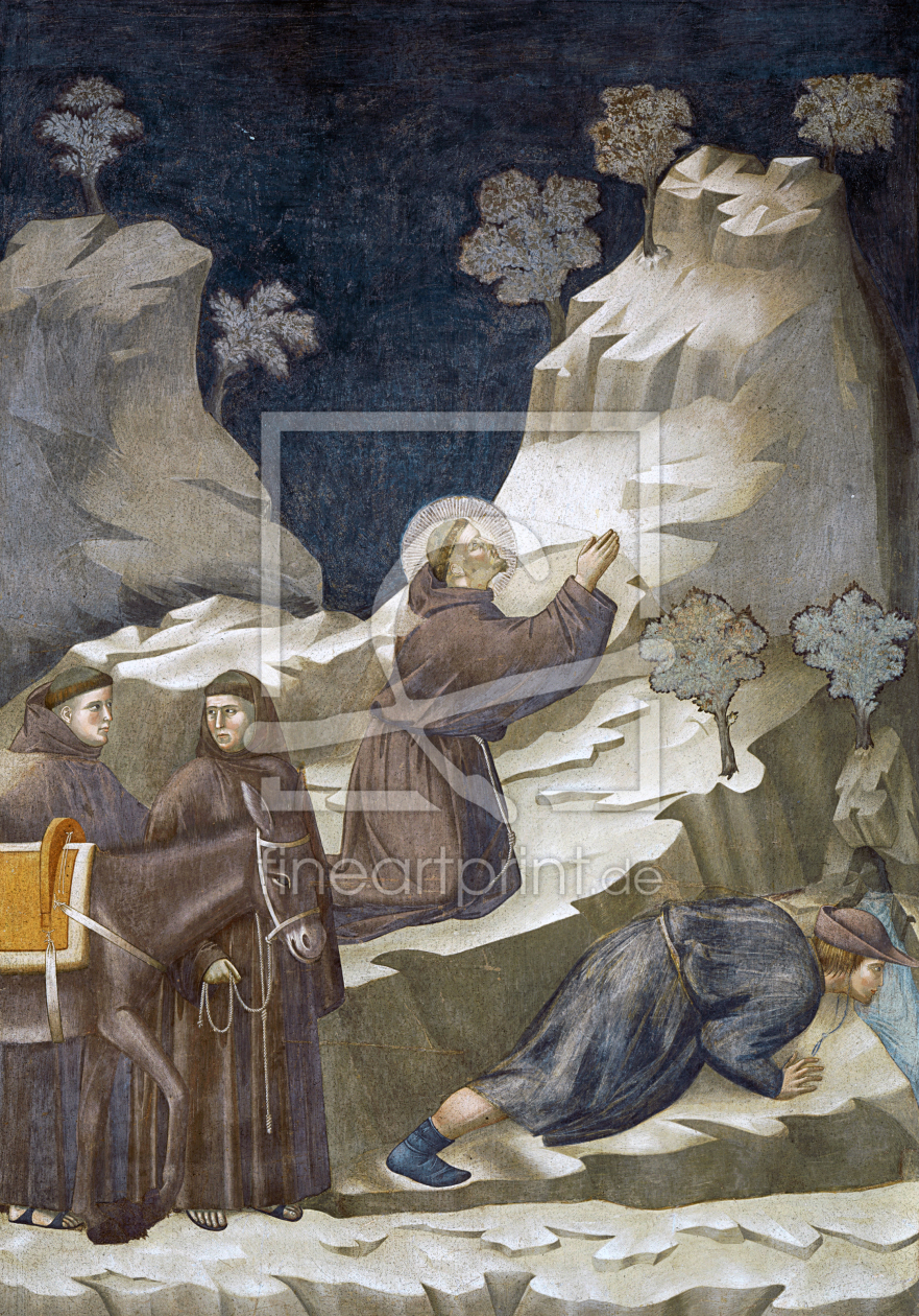 Bild-Nr.: 30001920 Giotto / The spring miracle erstellt von Giotto di Bondone