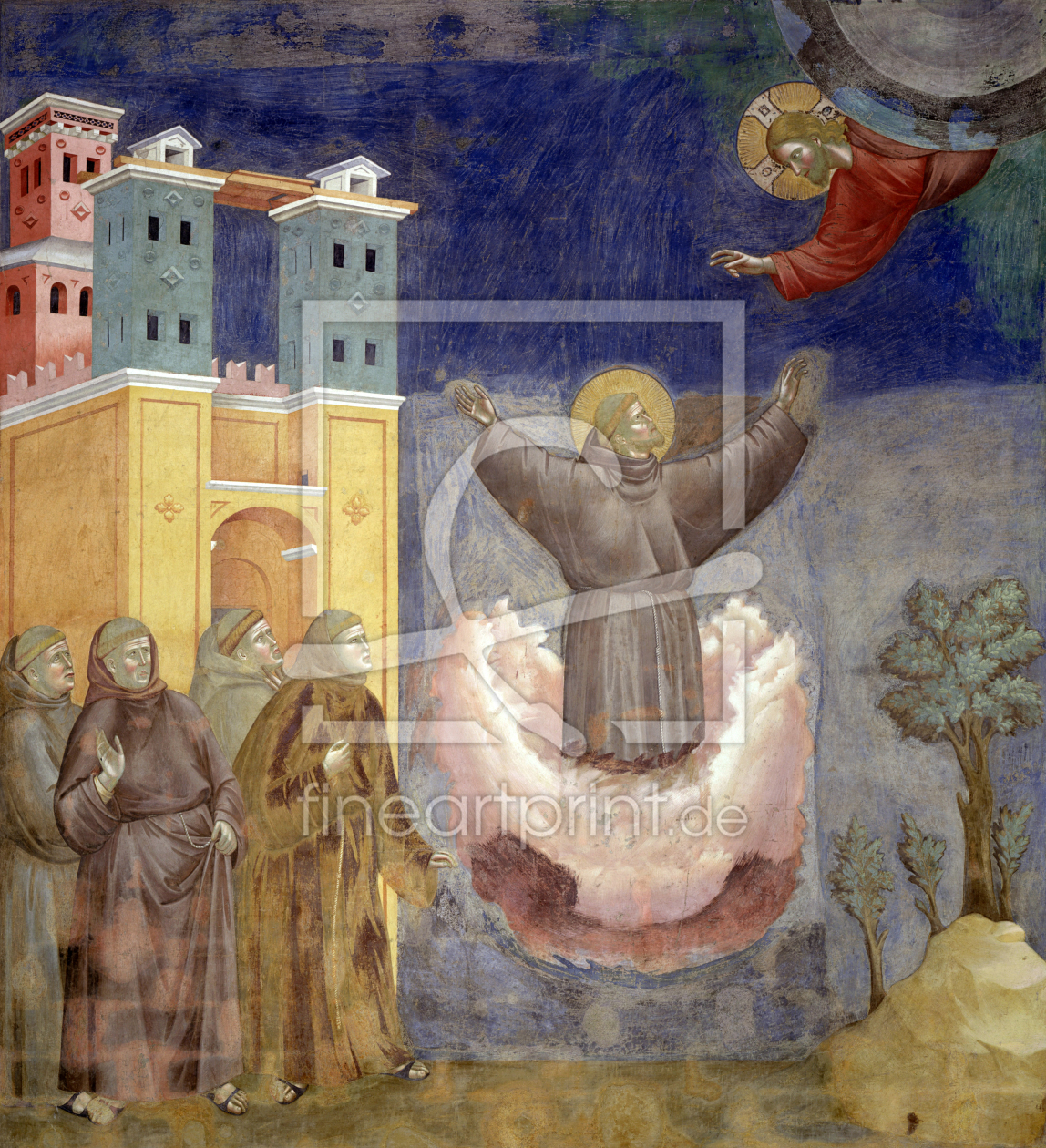 Bild-Nr.: 30001922 Giotto / St. Francis in Ecstasy /c.1295 erstellt von Giotto di Bondone