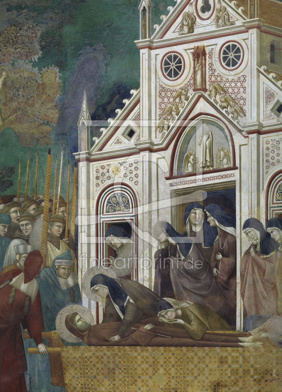 Bild-Nr.: 30001940 Giotto / Nuns of the order of St. Clare erstellt von Giotto di Bondone