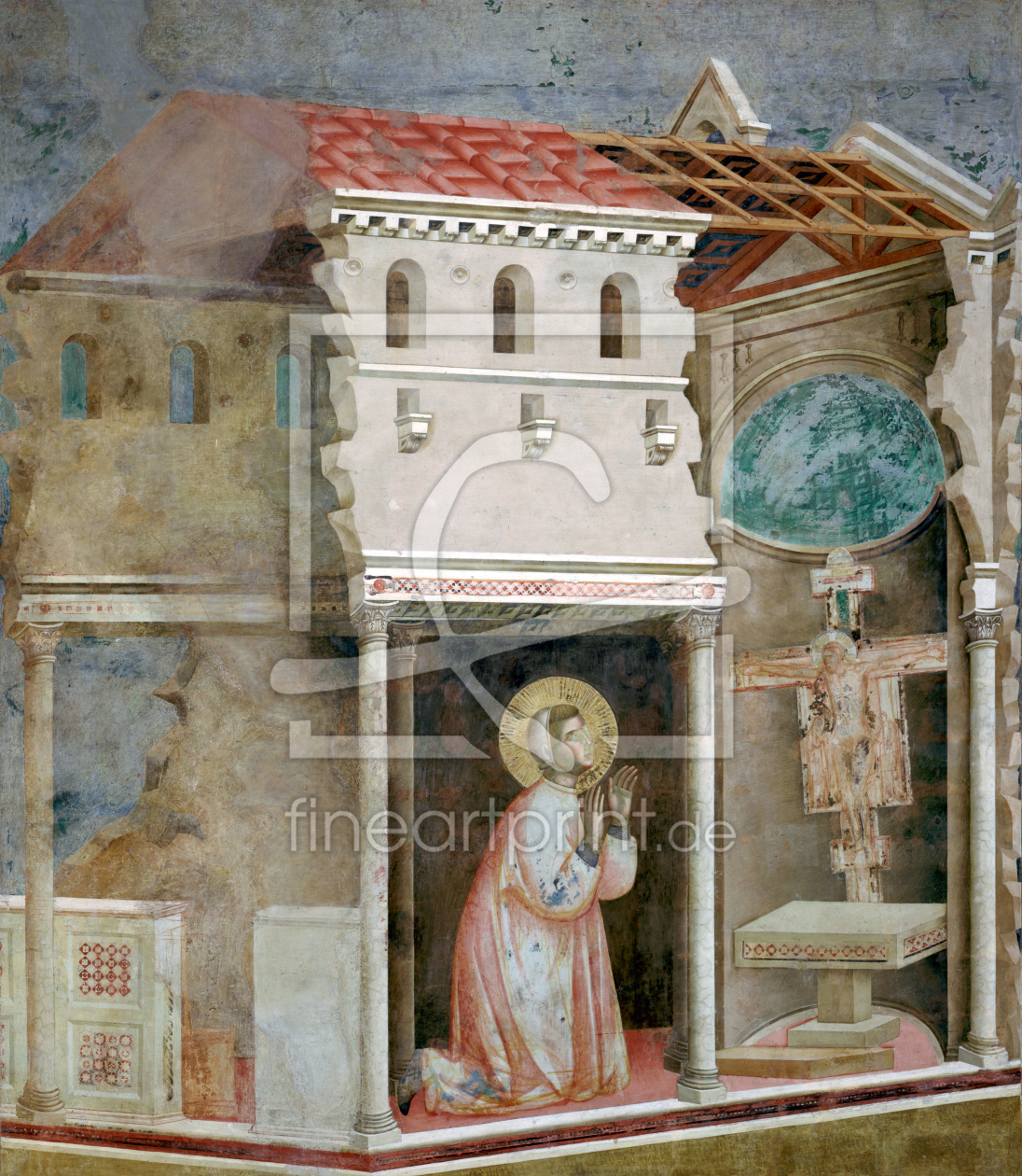 Bild-Nr.: 30001944 Giotto / The prayer of S.Damiano erstellt von Giotto di Bondone