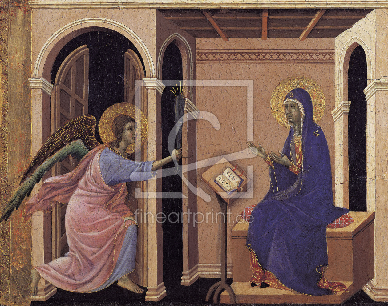 Bild-Nr.: 30001966 Departure of Mary from Apostles / Duccio erstellt von Duccio (di Buoninsegna)