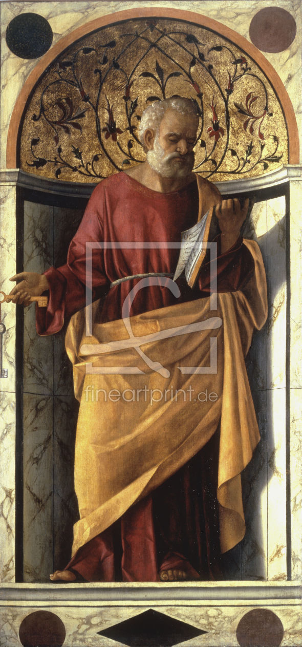 Bild-Nr.: 30001976 G.Bellini / St.Peter / Paint./ C15th erstellt von Bellini, Giovanni