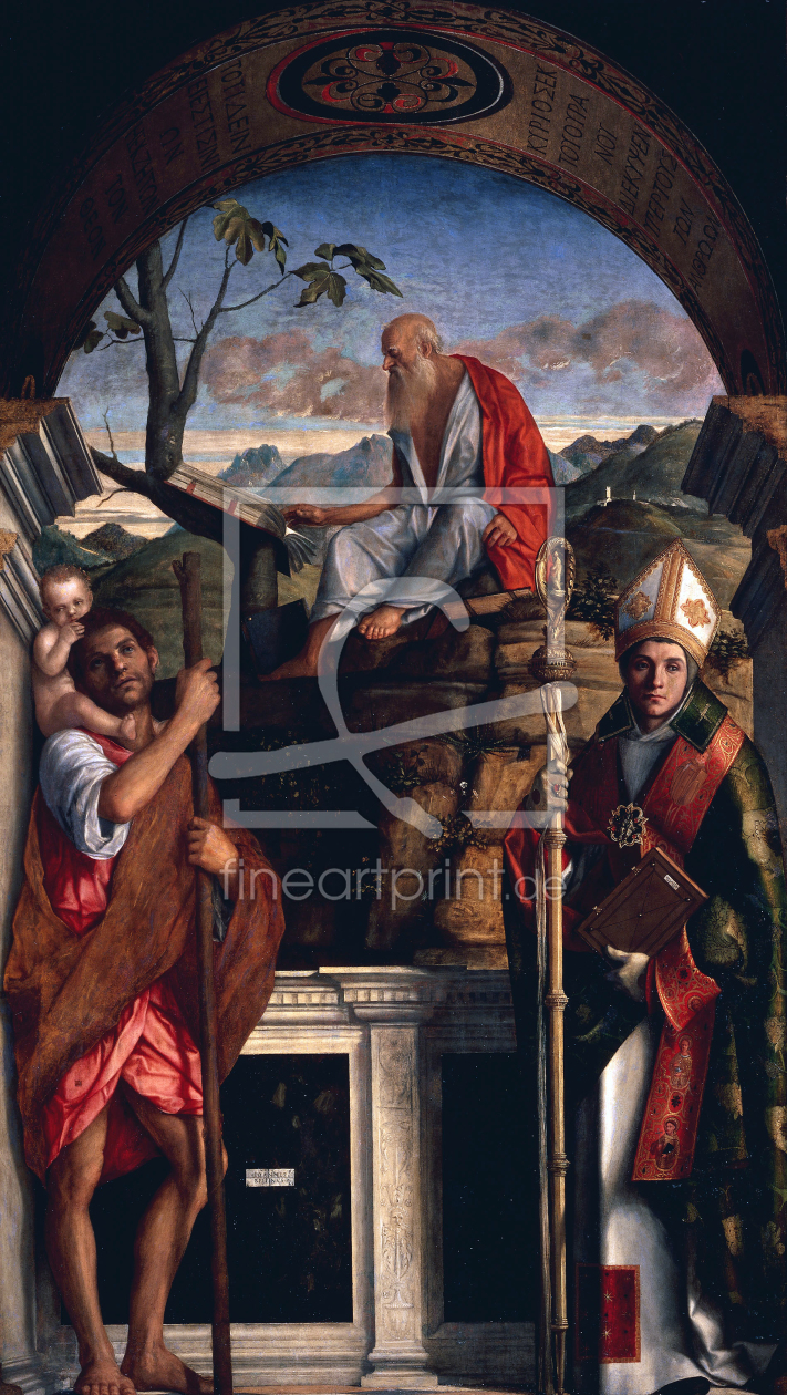 Bild-Nr.: 30002006 Giov.Bellini / Jerome and Christopher erstellt von Bellini, Giovanni