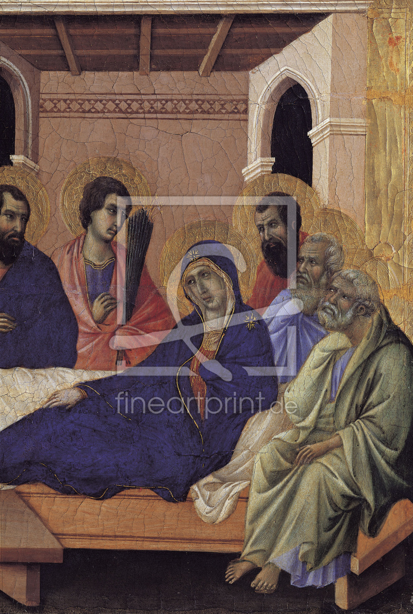 Bild-Nr.: 30002036 Duccio /Mary Parting fr.th.Apostles/ Ptg erstellt von Duccio (di Buoninsegna)