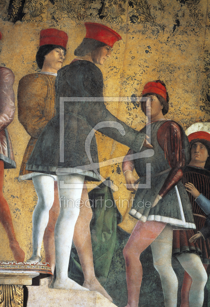 Bild-Nr.: 30002154 A.Mantegna, Cam.Sposi / Noblemen /Fresco erstellt von Mantegna, Andrea