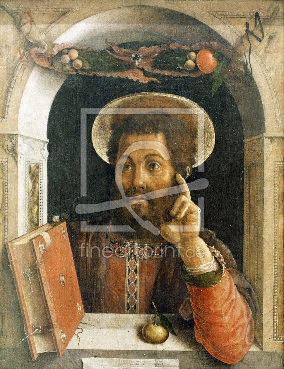 Bild-Nr.: 30002212 A.Mantegna, Mark the Evangelist erstellt von Mantegna, Andrea