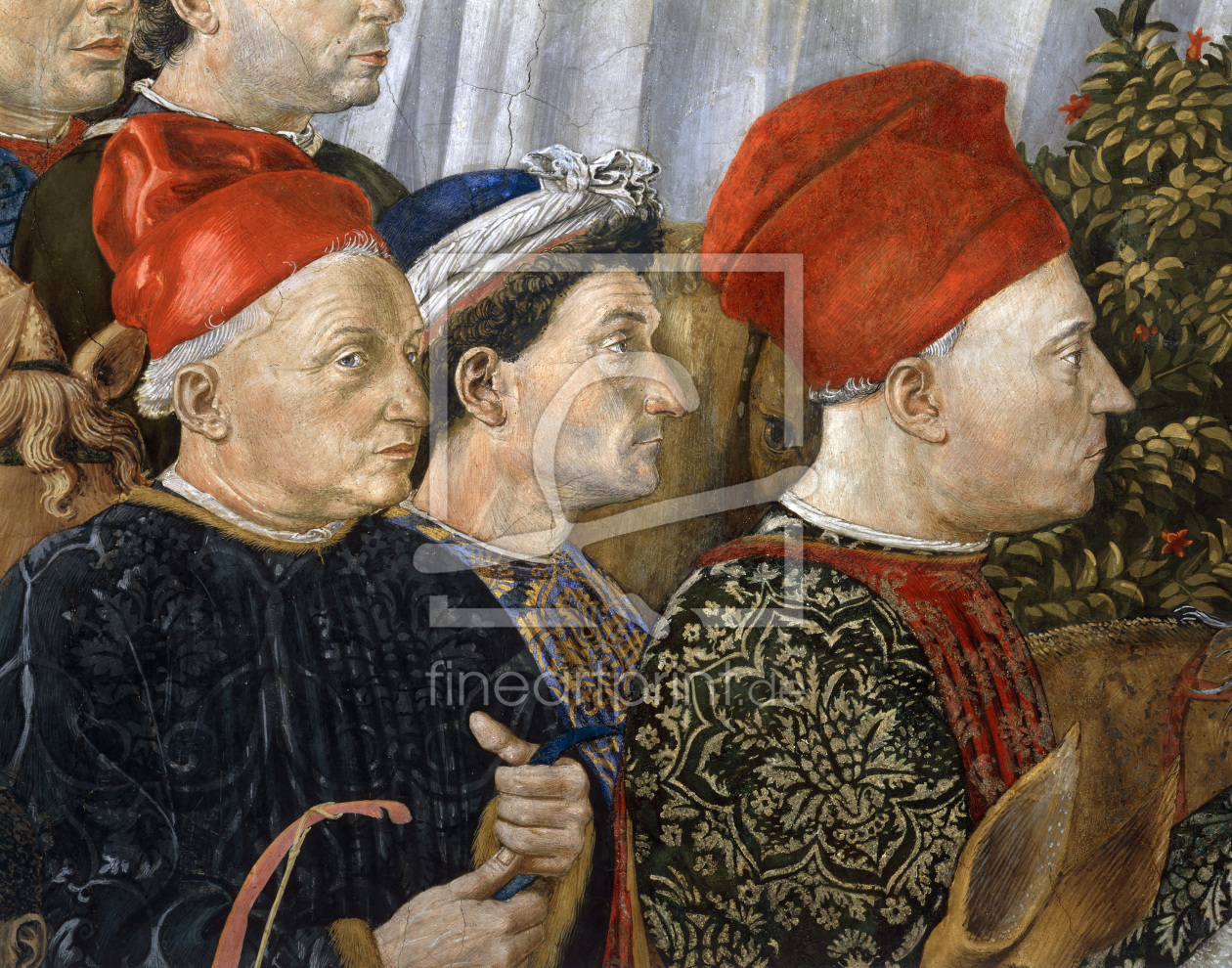 Bild-Nr.: 30002242 B.Gozzoli, Proc. o. 3 Kings, Medici pic. erstellt von Gozzoli, Bennozzo