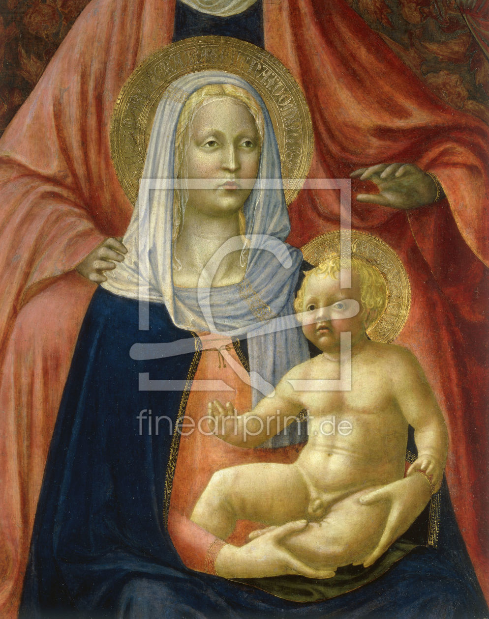Bild-Nr.: 30002476 St.Anne, Mary & Child/ Masaccio/ 1420/25 erstellt von Masaccio (Tommaso di Giovanni di Simone Guidi)