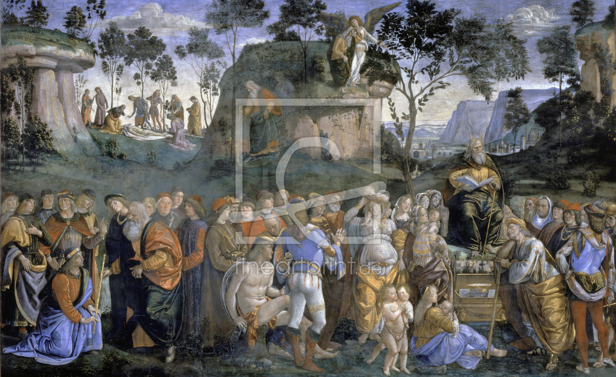 Bild-Nr.: 30002494 L.Signorelli, Moses's farewell and death erstellt von Signorelli, Luca