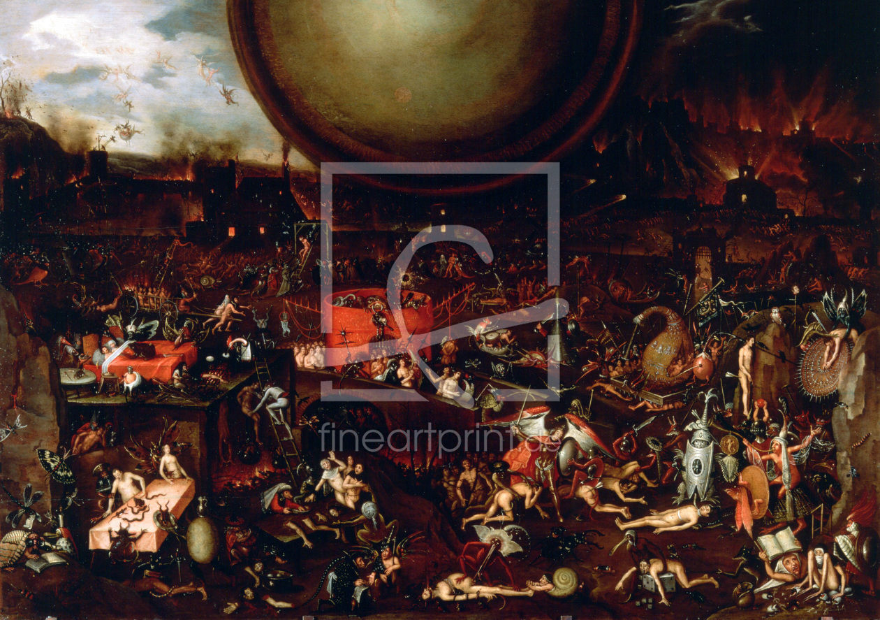 Bild-Nr.: 30002544 Hell / Painting after Hieronymus Bosch erstellt von Bosch, Hieronymus