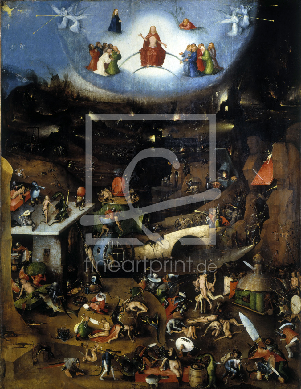 Bild-Nr.: 30002560 H.Bosch, The Last Judgement / Vienna erstellt von Bosch, Hieronymus