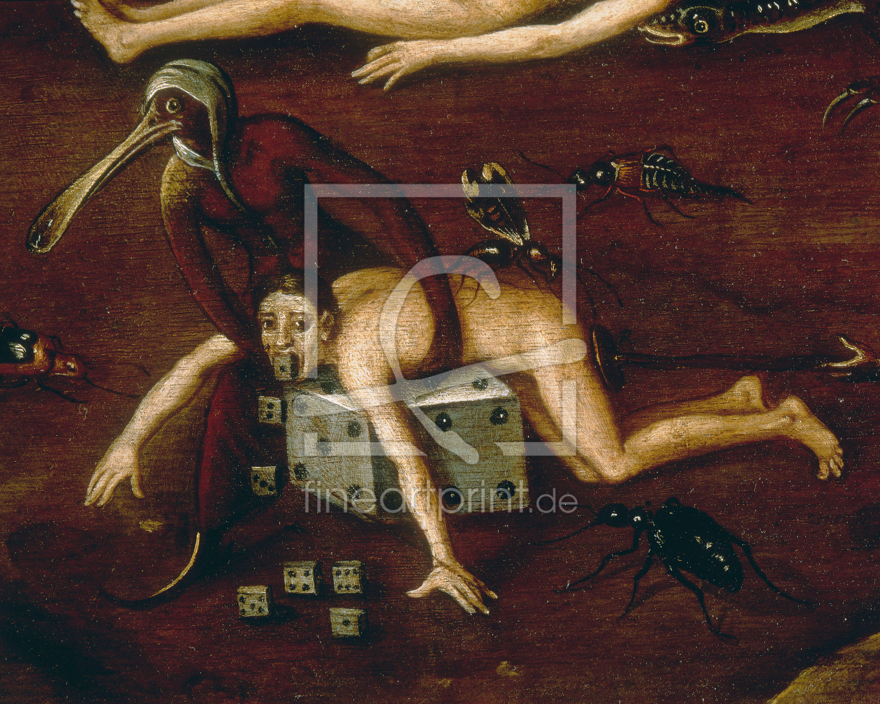 Bild-Nr.: 30002574 JS after Bosch (?) / Hell / detail erstellt von Bosch, Hieronymus
