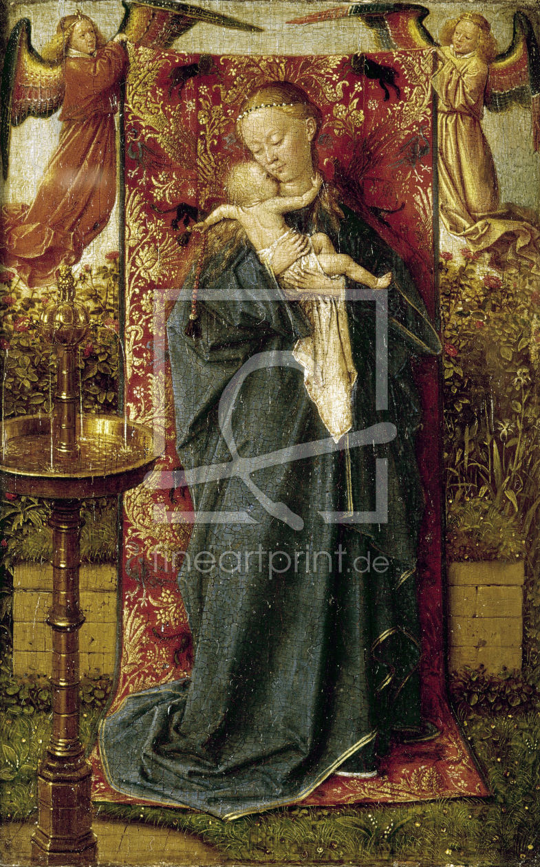 Bild-Nr.: 30002602 Madonna at the Well / Van Eyck / 1439 erstellt von van Eyck, Hubert & Jan