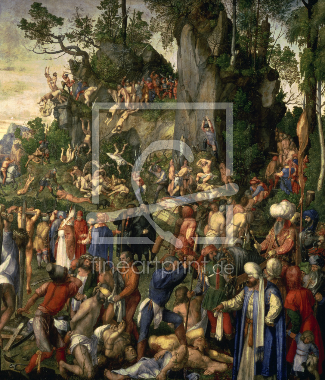 Bild-Nr.: 30002622 Martyrdom of 10,000 Christians / Duerer erstellt von DÃ¼rer, Albrecht