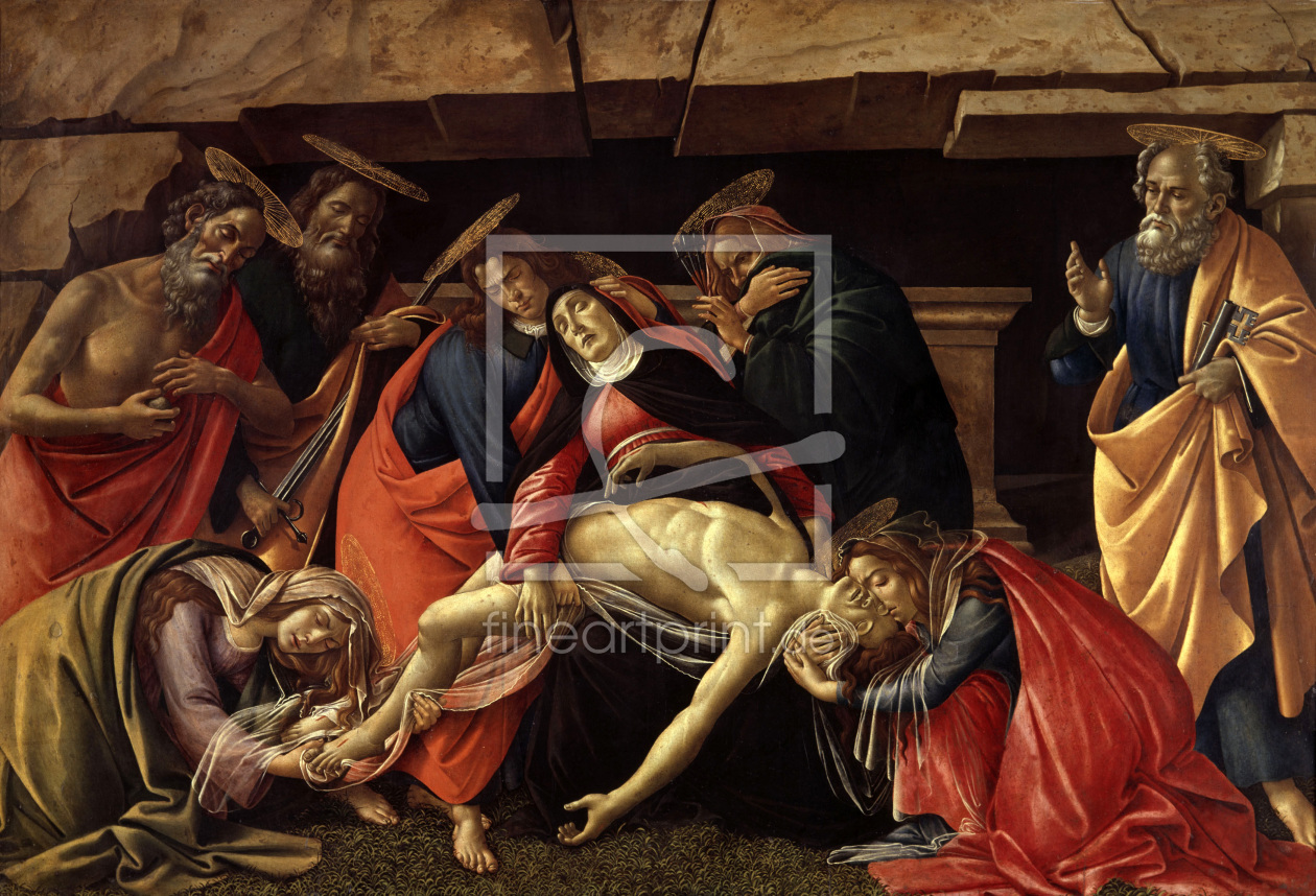 Bild-Nr.: 30002668 Botticelli, Mourning Christ erstellt von Botticelli, Sandro