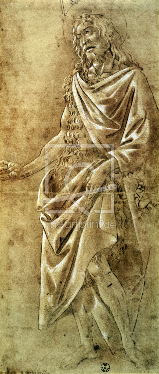 Bild-Nr.: 30002684 Sandro Botticelli, Johannes der TÃ¤ufer erstellt von Botticelli, Sandro