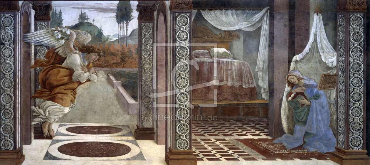Bild-Nr.: 30002686 Botticelli, Annunciation for S.Martino erstellt von Botticelli, Sandro
