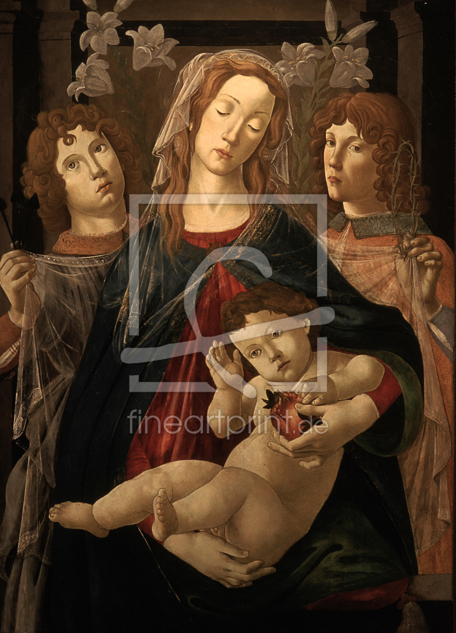 Bild-Nr.: 30002692 Botticelli-Werkstatt, Maria mit Kind erstellt von Botticelli, Sandro