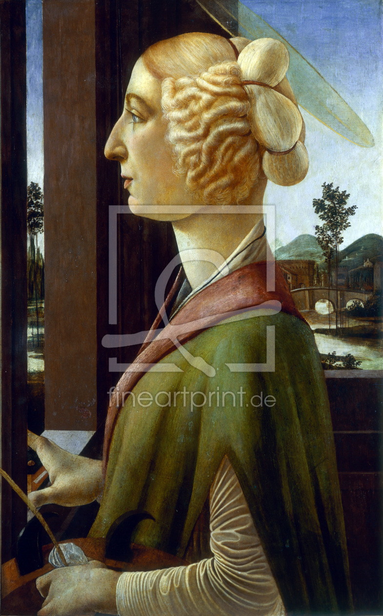 Bild-Nr.: 30002704 Botticelli / Saint Catherine erstellt von Botticelli, Sandro