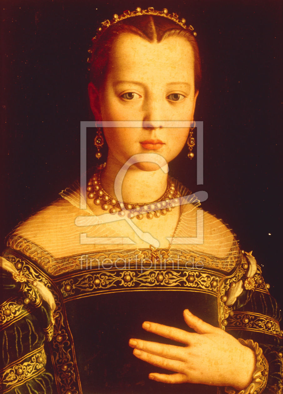 Bild-Nr.: 30002722 Maria de' Medici /Ptg.by Bronzino/ 1553 erstellt von Bronzino, Agnolo