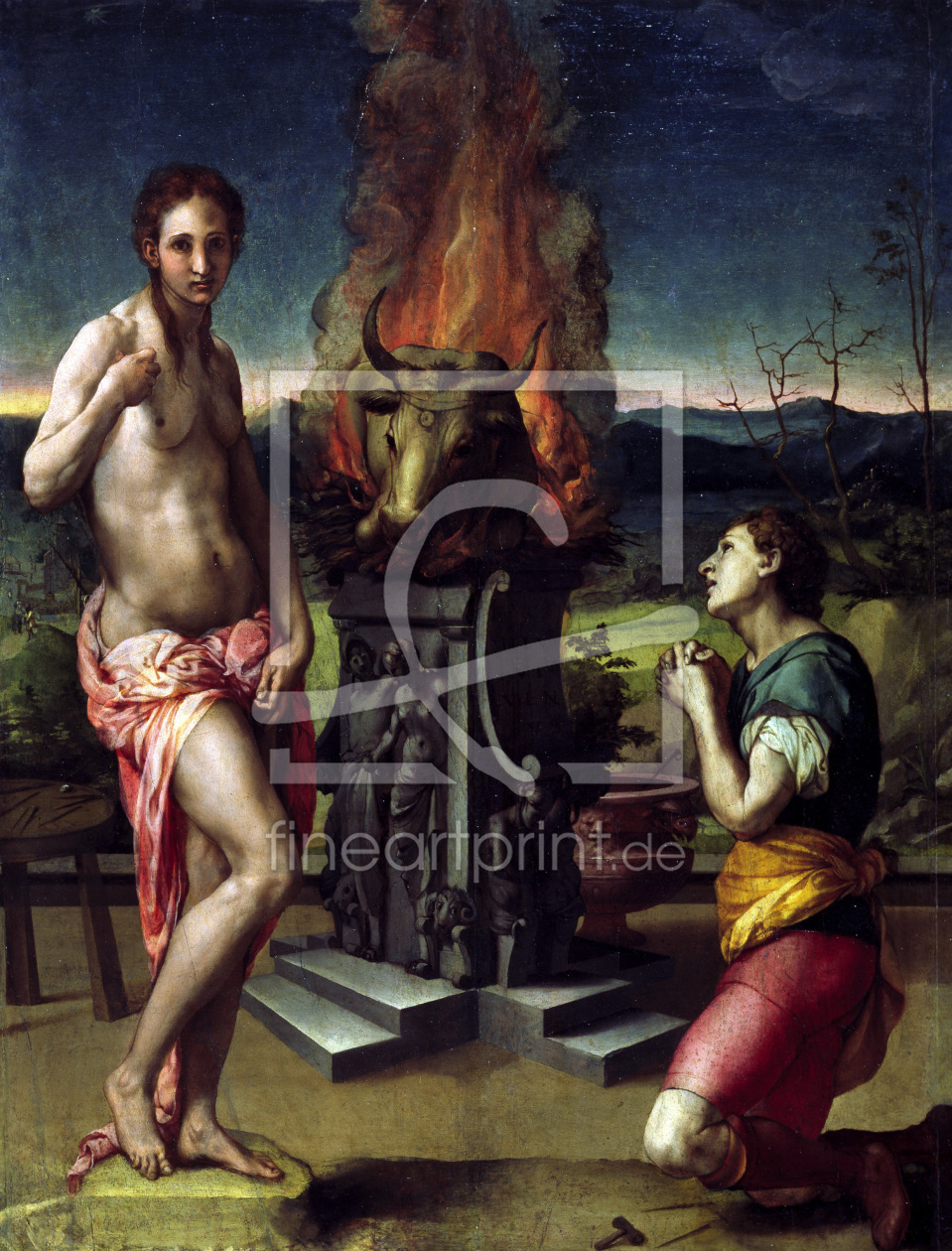 Bild-Nr.: 30002748 A.Bronzino / Pygmalion & Galatea / 1530 erstellt von Bronzino, Agnolo