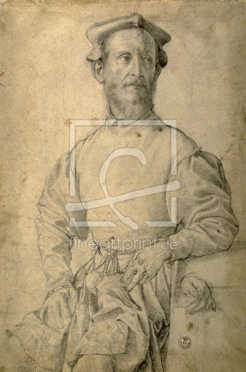 Bild-Nr.: 30002752 Jacopo Pontormo / Drawing by Bronzino erstellt von Bronzino, Agnolo